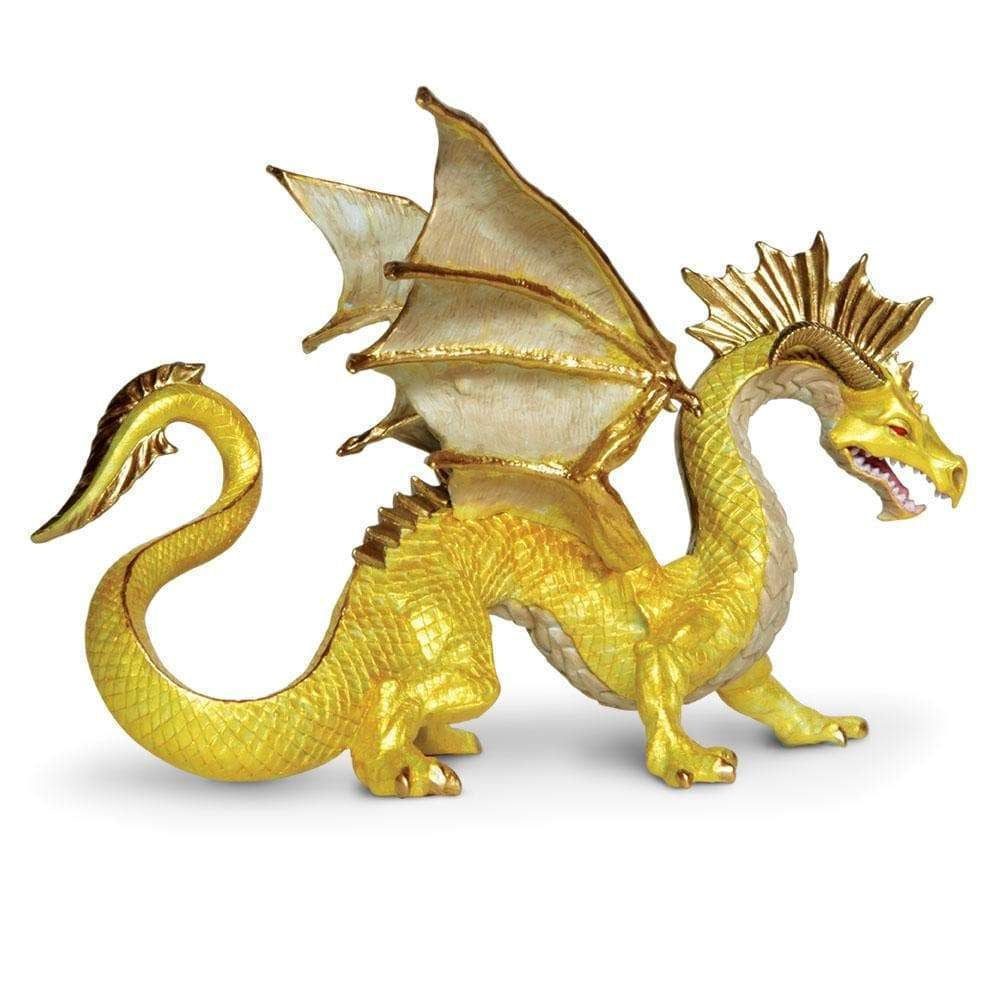 Golden Dragon Figure