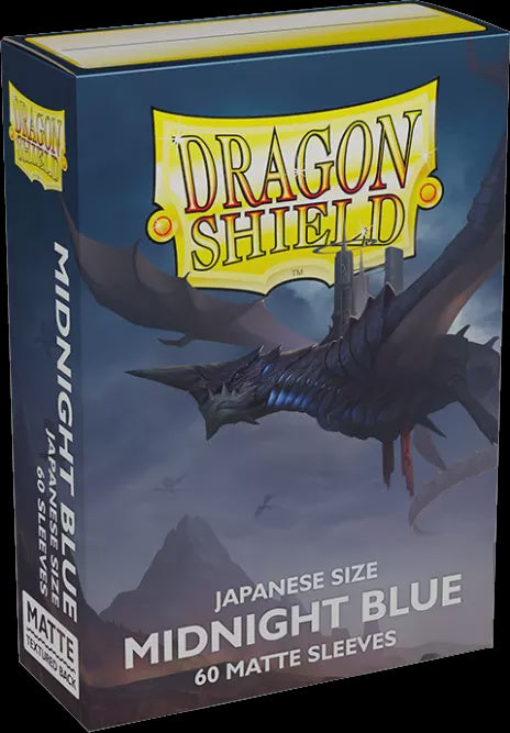 Dragon Shield Japanese Size - Midnight Blue Matte Sleeves