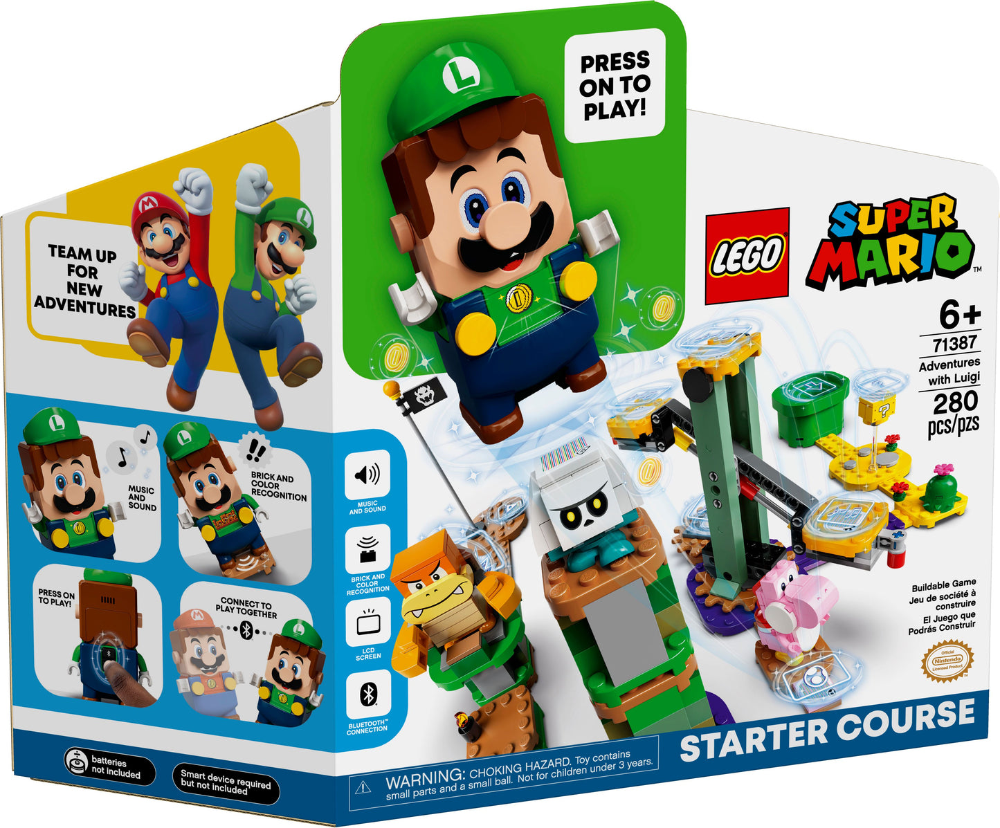 Adventures with Luigi Starter Course Lego