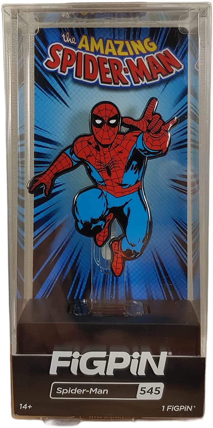 Marvel Classics Spider-man Figpin Classic Enamel Pin