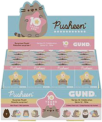 Spinmaster - Pusheen Series 12 Birthday Celebration 24pc Plush BMB DS