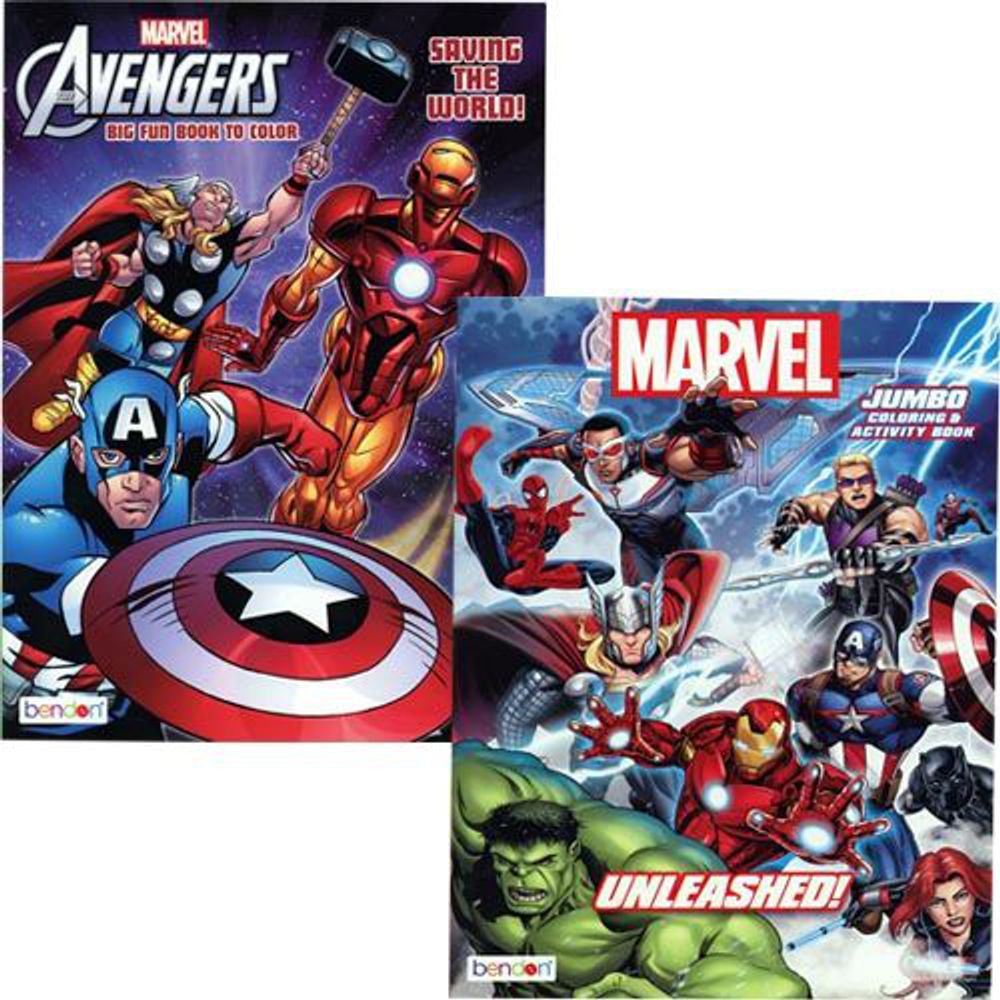 Avengers 80pg Coloring Book