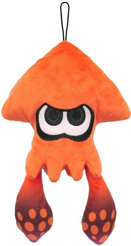Little Buddy Splatoon Inkling Squid Plush - Orange