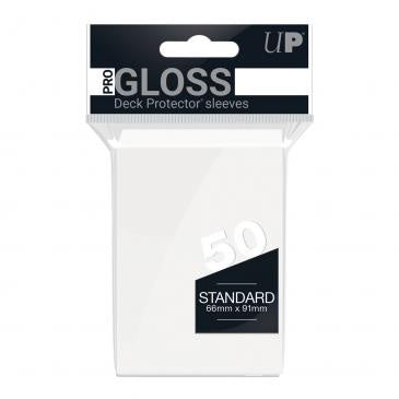 White Standard Card Sleeves, Ultra Pro 50 ct