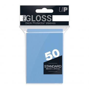 Light Blue Card Sleeves, Ultra Pro 50 ct