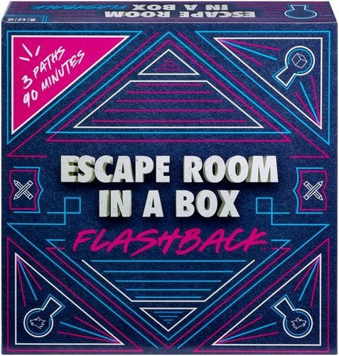 Mattel Games - Escape Room in A Box: Flashback Game