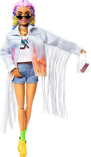 Mattel - Barbie Extra Doll, Rainbow Braids