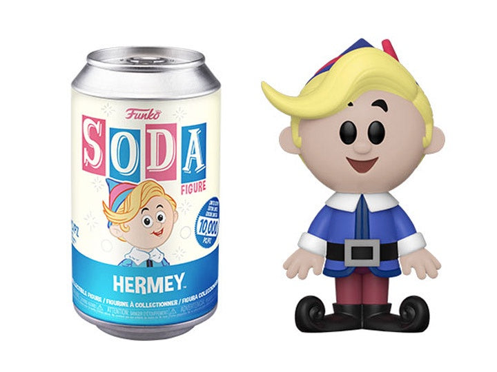 Rudolph the Red Nose Reindeer Hermey Soda Funko