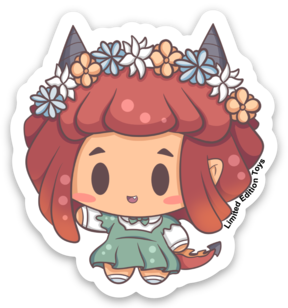 Mina Spring Sticker