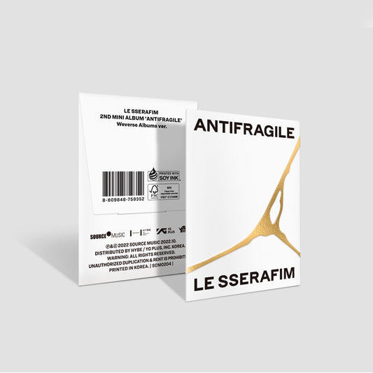 Le Sserafim - Antifragile (Weverse ver.)