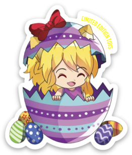 Easter Ellie Sticker