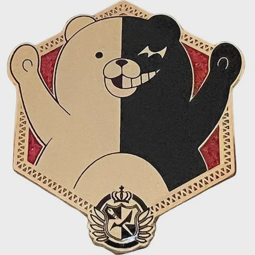 Danganronpa Monokuma Limited Edition Gold Series Enamel Pin