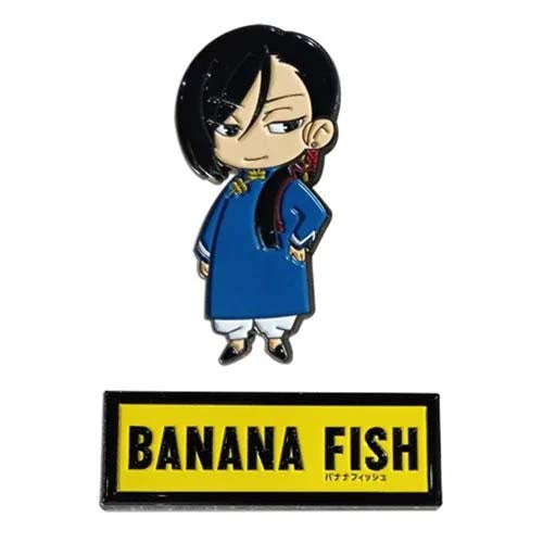 Banana Fish Pin Set With Logo