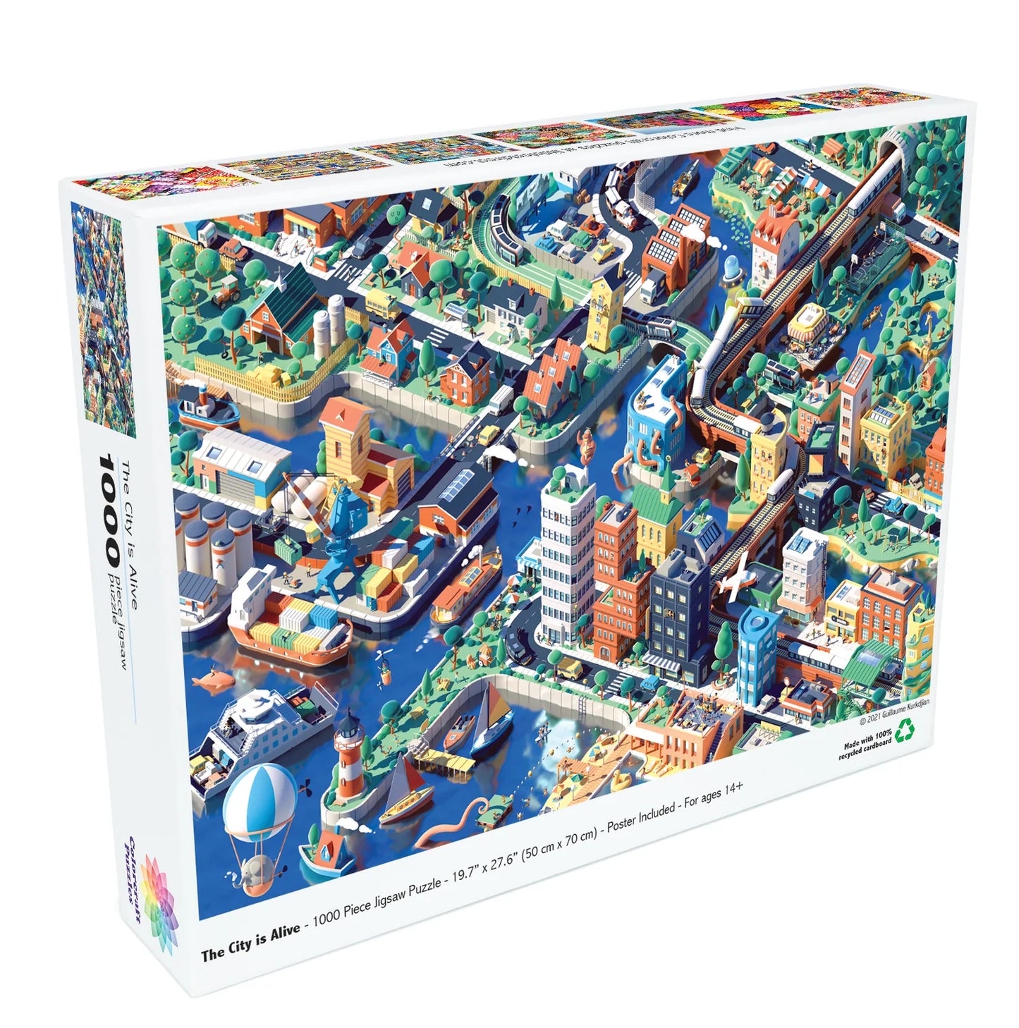 The City is Alive - 1000 Piece Jigsaw Puzzle