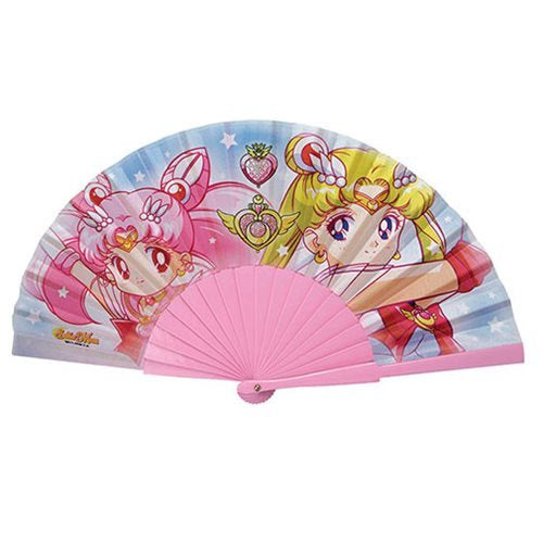 Sailor Moon and Chibi Moon Hand Fan