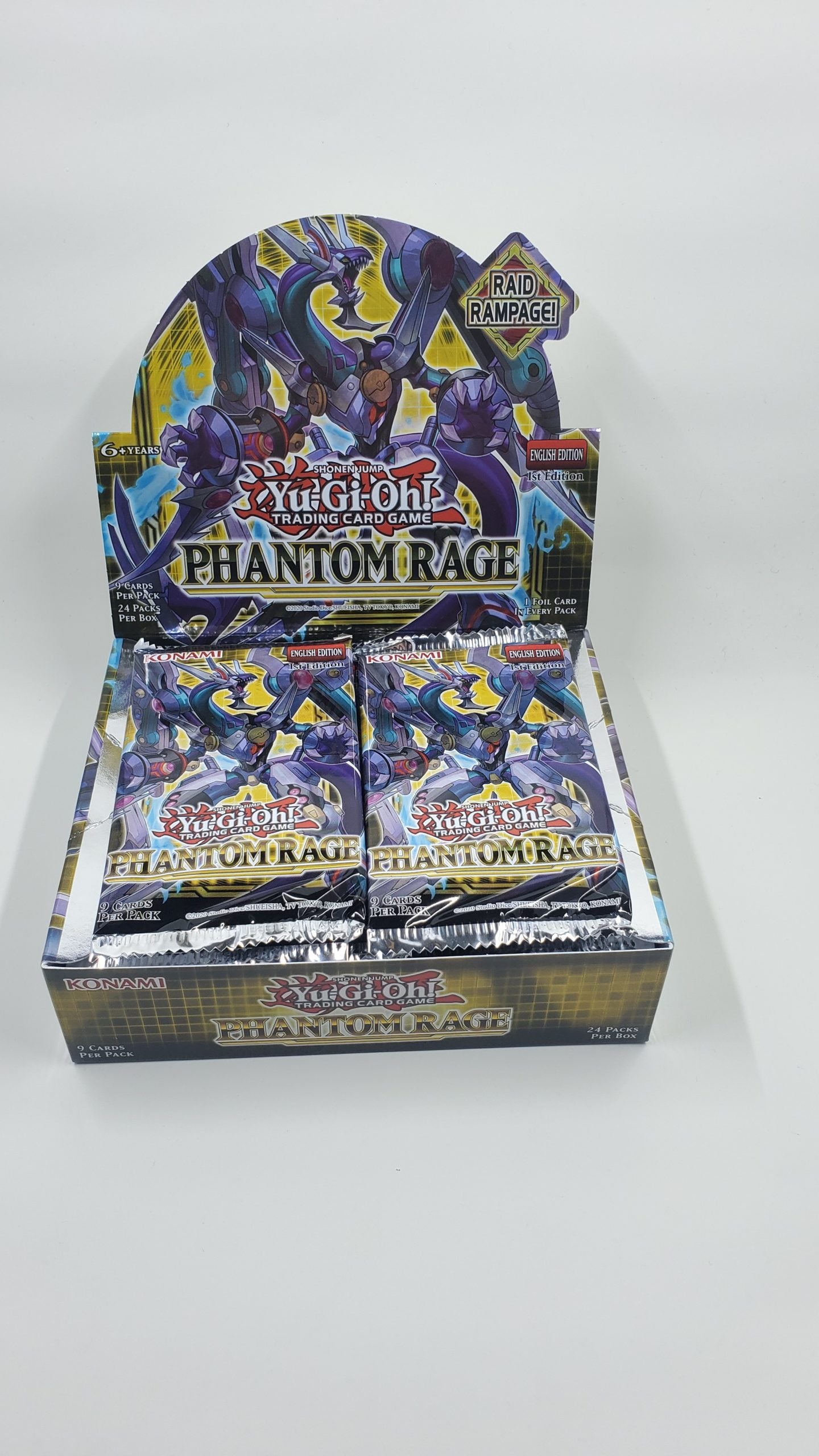 Yu Gi Oh Phantom Rage Booster Box