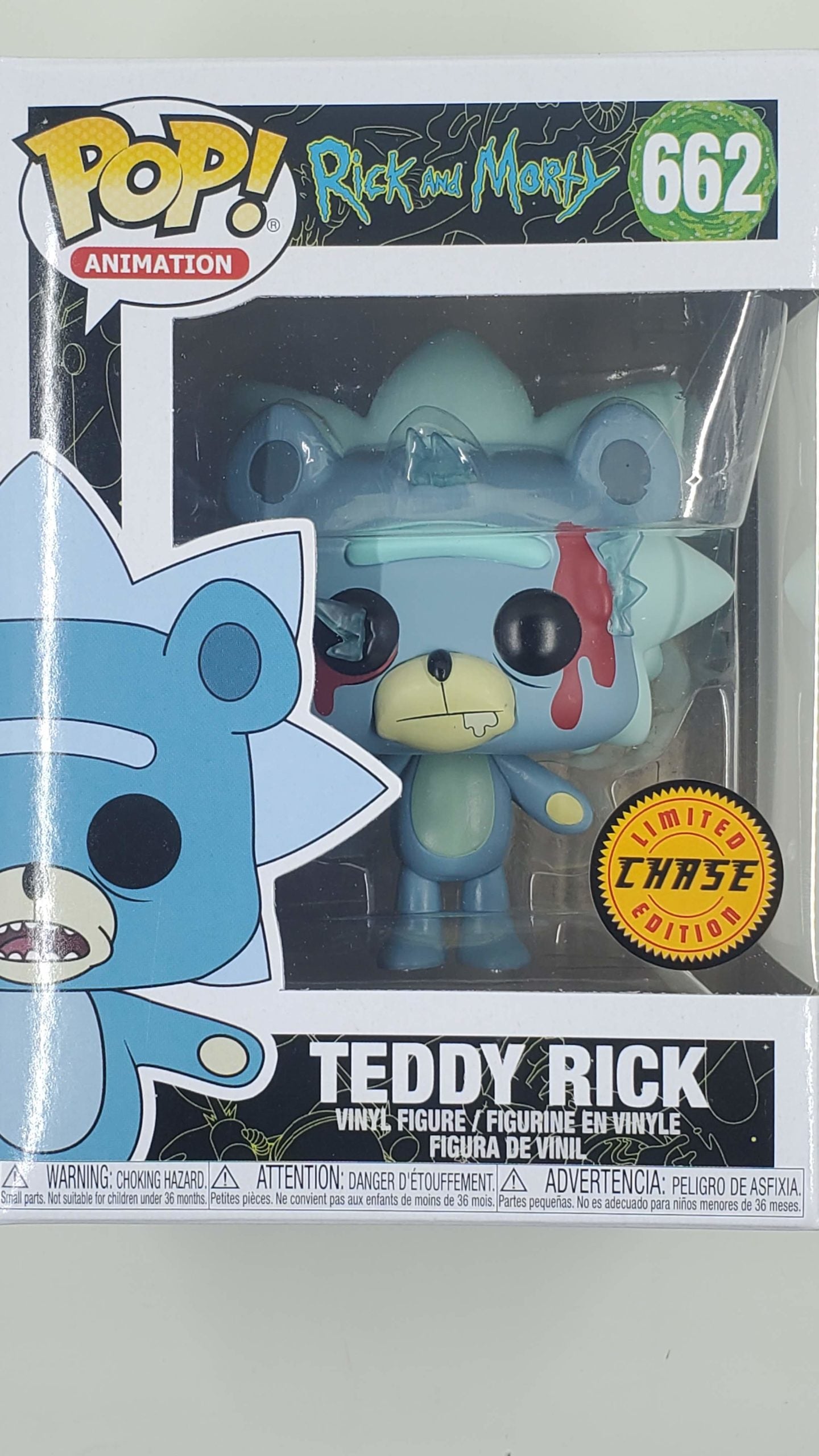 Teddy Rick Limited Edition Chase Funko Pop