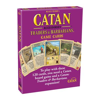 Catan Expansion: Traders and Barbarians Game Cards