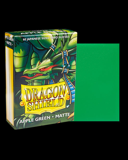 Dragon Shield Japanese Size - Apple Green Matte Sleeves