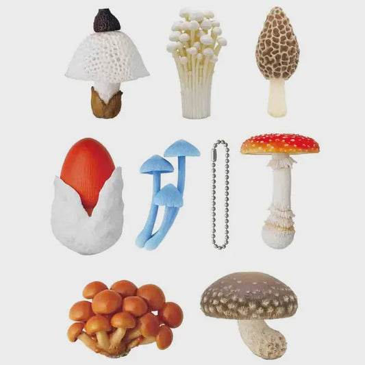 Mushroom Soft Rubber Charm Blind Box