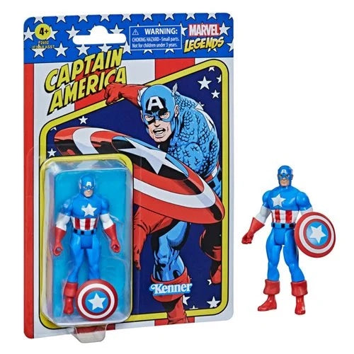 Captain America Retro Action Figure