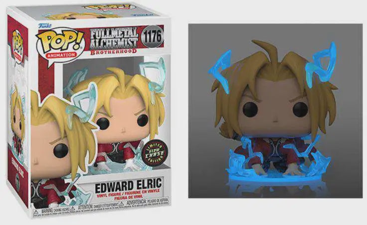 Edward Elric Limited Edition Chase Glow in the Dark Funko Pop