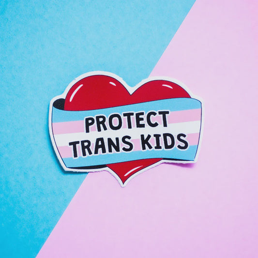 "Protect Trans Kids" Sticker