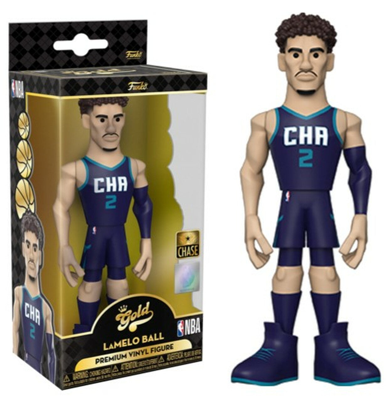 NBA Gold Lamelo Ball Figure [CHASE]