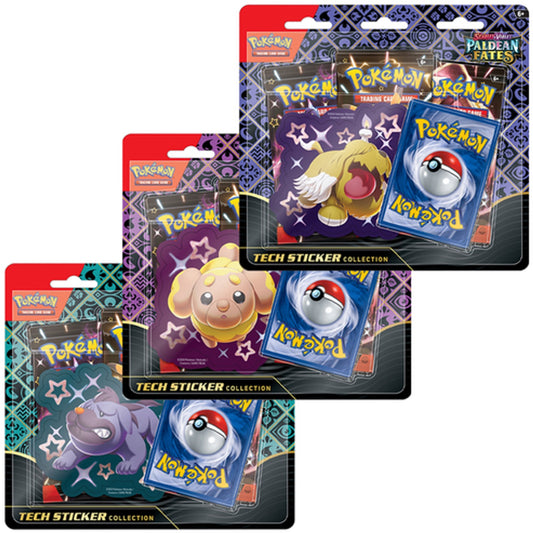 Pokémon TCG: Scarlet & Violet - Paldean Fates Tech Sticker Collection