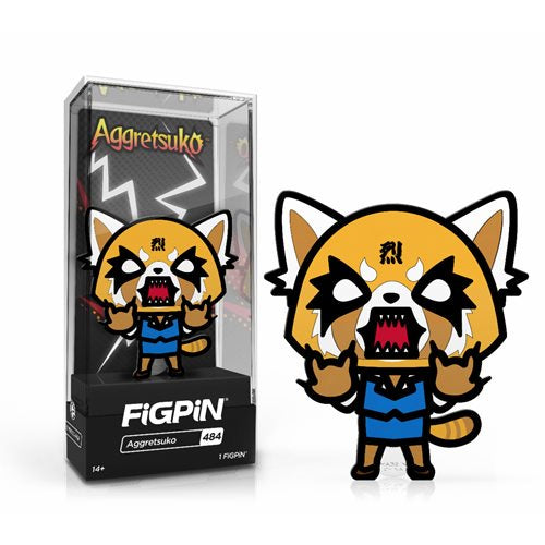 Sanrio Angry Aggretsuko FiGPiN Classic Enamel Pin