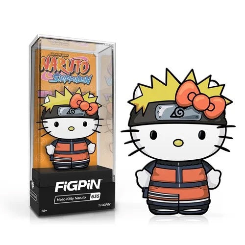 Naruto x Hello Kitty Naruto Hello Kitty FiGPiN Classic Enamel Pin