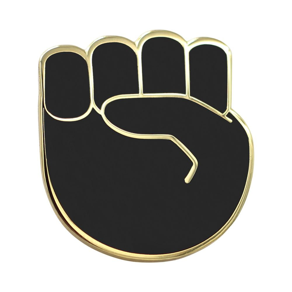 Black Fist Pin
