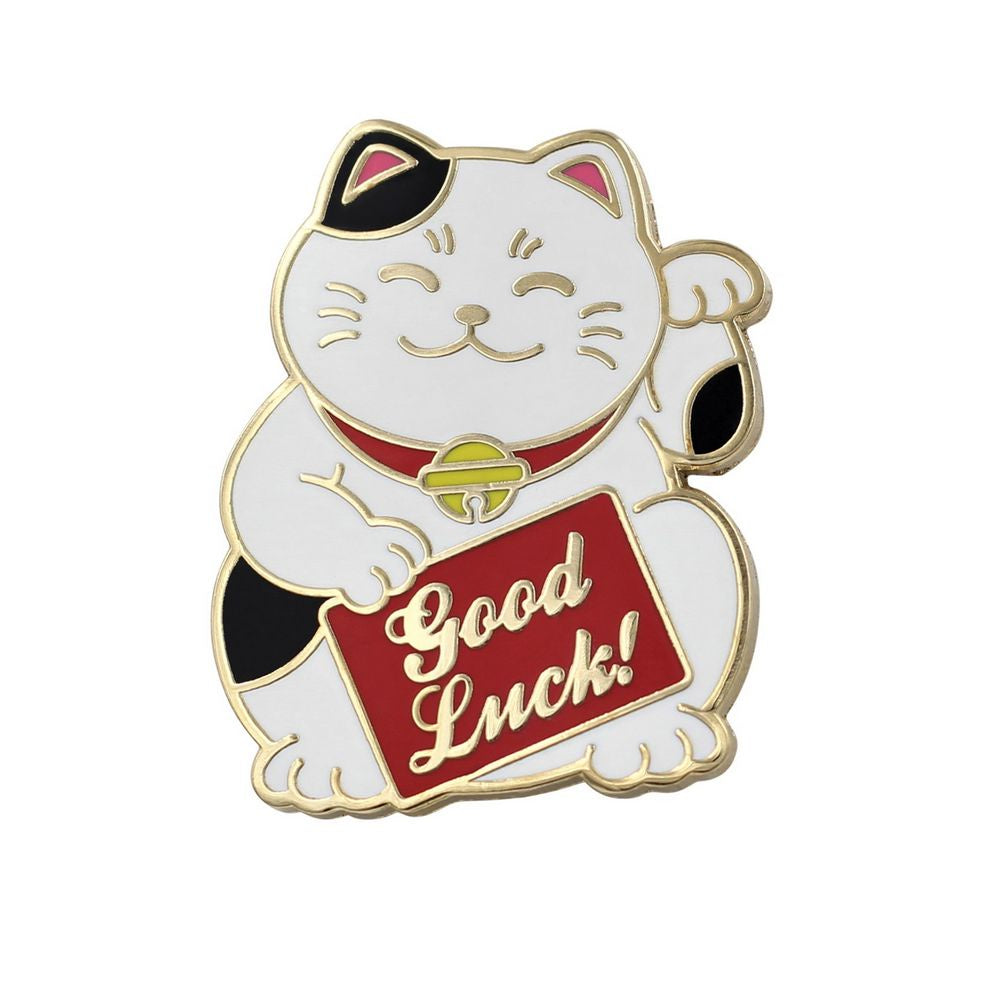 White and Black Lucky Cat