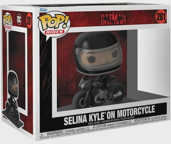 Selina Kyle on Motorcycyle Funko Pop