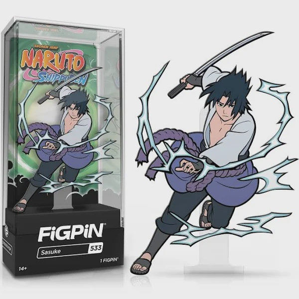 Naruto Shippuden Sasuke 533 FiGPiN Enamel Pin