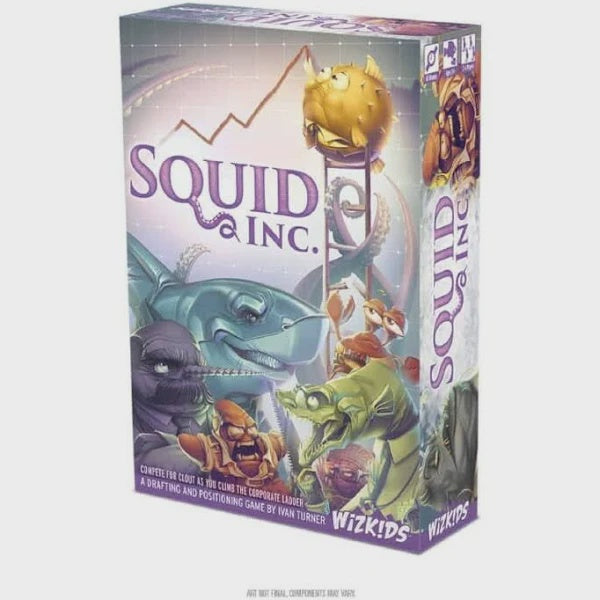 Squid Ink. Board Game
