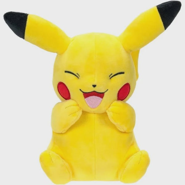 Smiling Pikachu 8inch Plush